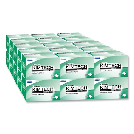 Kimtech Kimwipes Delicate Task Wipes (34120), Pop-Up Box, White (286 Sheets/Box, 30 Boxes, 8,580 Sheets) 34120